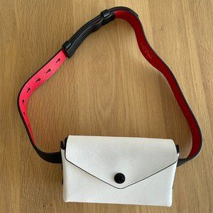 Rag & Bone White Multi Atlas Waist Belt Mini Bag